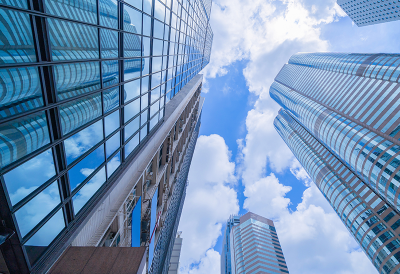 buildings and sky